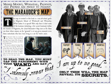 Load image into Gallery viewer, Marauder's Map Guide to Hogwarts