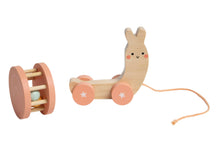 Load image into Gallery viewer, Snail Wooden Pull Toy, Developmental Toys, Nursery Decor.