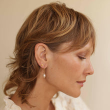 Load image into Gallery viewer, Large Drop Pearl Earrings.
