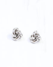 Load image into Gallery viewer, Clarissa Forget Me Knot Earring Silver