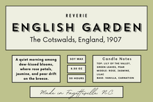 Load image into Gallery viewer, English Garden Candle - The Cotswolds, England, 1907