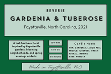 Load image into Gallery viewer, Gardenia & Tuberose Candle Fayetteville, North Carolina 2021