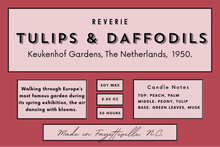 Load image into Gallery viewer, Tulips & Daffodils Candle - Keukenhof Gardens, The Netherlands — 1950