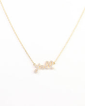 Load image into Gallery viewer, Yall Pave Necklace Gold