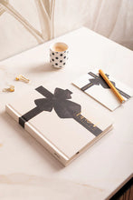 Load image into Gallery viewer, Black Bow - Hardcover Notebook A5