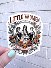 Load image into Gallery viewer, Little Women 3" Vinyl Sticker | Louisa May Alcott Bookish Gift