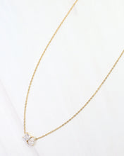 Load image into Gallery viewer, Windsor CZ Necklace Gold