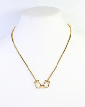 Load image into Gallery viewer, Ludlow Horsebit Necklace Gold