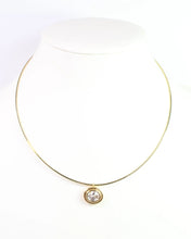 Load image into Gallery viewer, Ensley CZ Chain Necklace WR Gold