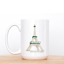 Load image into Gallery viewer, Paris of North Carolina Fayetteville 15 oz Mug