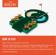 Load image into Gallery viewer, Putt & Shot Mini Golf Drinking Game.