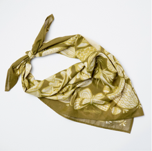 Load image into Gallery viewer, 34" Wild Rag Mushrooms Bandana.