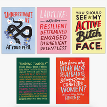 Load image into Gallery viewer, Feminist Postcard Book.