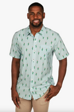 Load image into Gallery viewer, Men's Christmas Cactus Hawaiian Shirt.