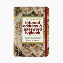 Load image into Gallery viewer, Old World Internet Address & Password Logbook