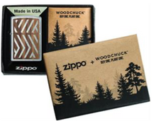 Load image into Gallery viewer, Woodchuck USA Herringbone Sweep Zippo Lighter