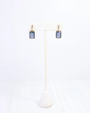 Load image into Gallery viewer, Dalton Crystal Drop Earring Sapphire