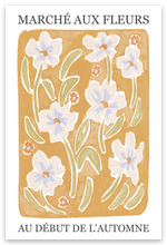Load image into Gallery viewer, Fall Flower Market Sticker, 3x2 in..