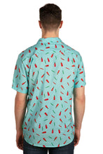 Load image into Gallery viewer, Men's Hot Sauce Summer Hawaiian Shirt.
