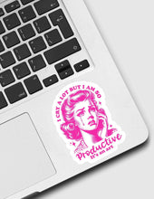 Load image into Gallery viewer, I Cry a Lot But I Am So Productive Sticker.
