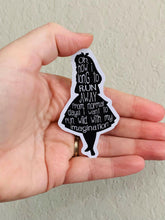 Load image into Gallery viewer, Oh How I Long-Alice In Wonderland Stickers/Magnet.