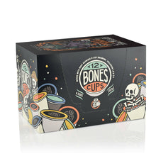 Load image into Gallery viewer, Jacked O Lantern Bones Cups - 12 Count.