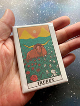 Load image into Gallery viewer, Taurus Zodiac Astrology Magnet.