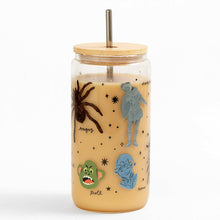 Load image into Gallery viewer, Magical Creatures Glass Can.