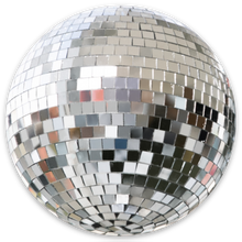 Load image into Gallery viewer, Disco Ball Sticker, 2.8 in. x 2.8 in..