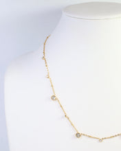 Load image into Gallery viewer, Cleopatra Crystal Necklace Gold