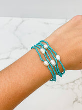 Load image into Gallery viewer, Freshwater Pearl Stretch Bracelet Sets.