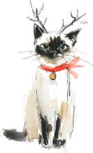 Load image into Gallery viewer, Cat Watercolor Ornaments