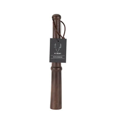 Load image into Gallery viewer, Viski Professional 12" Acacia Wood Muddler w/ Hanging Strap.