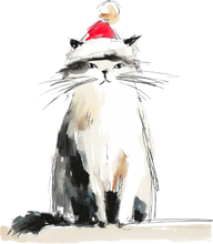 Load image into Gallery viewer, Cat Watercolor Ornaments