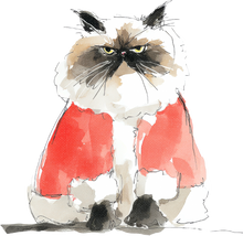 Load image into Gallery viewer, Cat Watercolor Ornaments