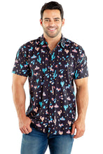 Load image into Gallery viewer, Men's Midnight Fiesta Hawaiian Shirt.