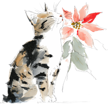 Load image into Gallery viewer, Cat Watercolor Ornaments