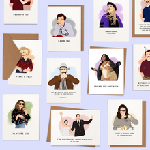 Load image into Gallery viewer, Jim and Pam Wedding Greeting Card.