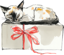 Load image into Gallery viewer, Cat Watercolor Ornaments