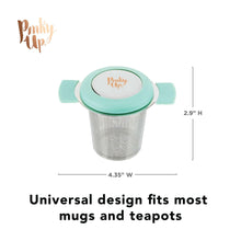 Load image into Gallery viewer, Erin™ Double-Winged Universal Loose Leaf Tea Infuser w/ Lid.