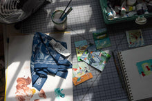 Load image into Gallery viewer, 14" Pocket Nautilus Bandana.