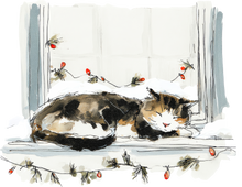 Load image into Gallery viewer, Cat Watercolor Ornaments