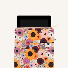 Load image into Gallery viewer, Rainbow Garden Tablet Sleeve.