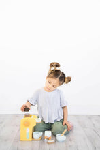 Load image into Gallery viewer, Barista in Training Wooden Coffee Set, Developmental Toys.