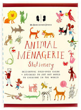 Load image into Gallery viewer, Animal Menagerie Stationery Kit.