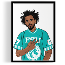 Load image into Gallery viewer, Inspired by J Cole Art.