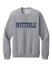 Load image into Gallery viewer, Fayetteville Collegiate Sponge Fleece Crewneck Sweatshirt