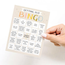 Load image into Gallery viewer, Getting Old Bingo Greeting Card.