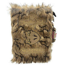 Load image into Gallery viewer, Harry Potter: Monster Book of Monsters Plush Journal.