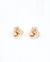 Load image into Gallery viewer, Clarissa Forget Me Knot Earring Gold